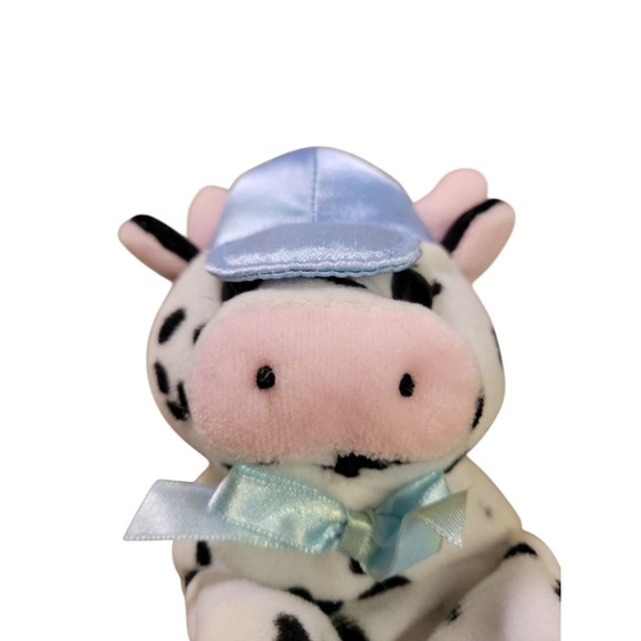 NWT Gibson Greetings Easter Finger Puppets Cow Pig Farm Animals Plush - Picture 6 of 6